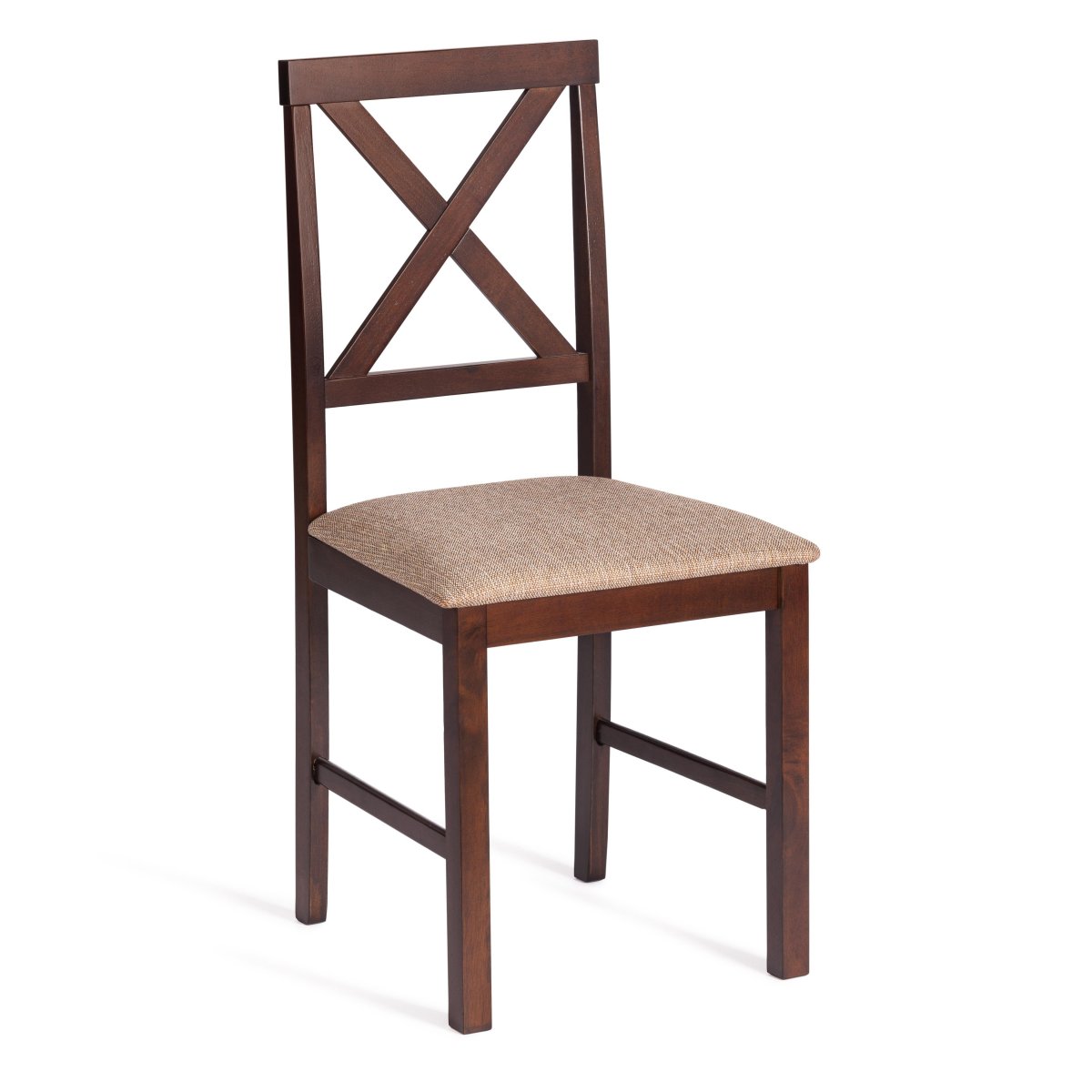 Обеденный комплект Хадсон стол + 4 стула Hudson Dining Set  cappuccino темный орех фото 7