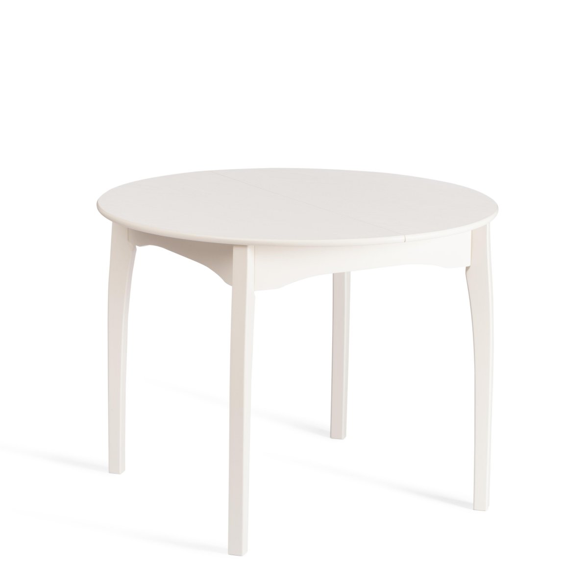 Стол DIAMANTE круглый  Ivory white фото 3