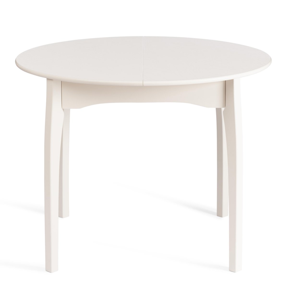 Стол DIAMANTE круглый  Ivory white фото 9