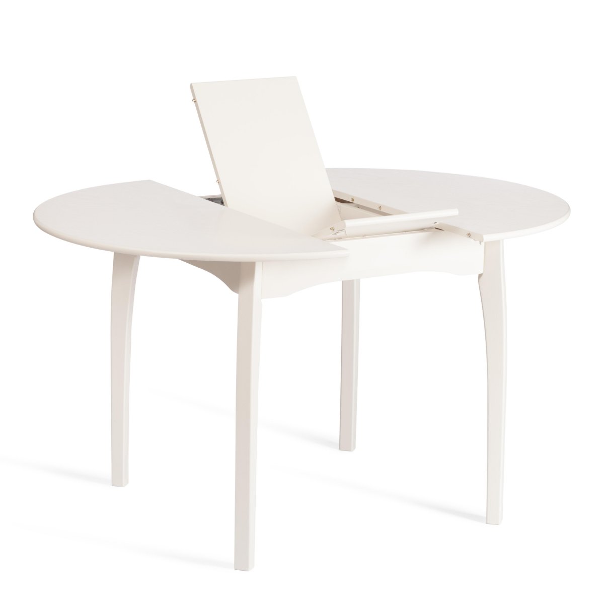 Стол DIAMANTE круглый  Ivory white фото 15