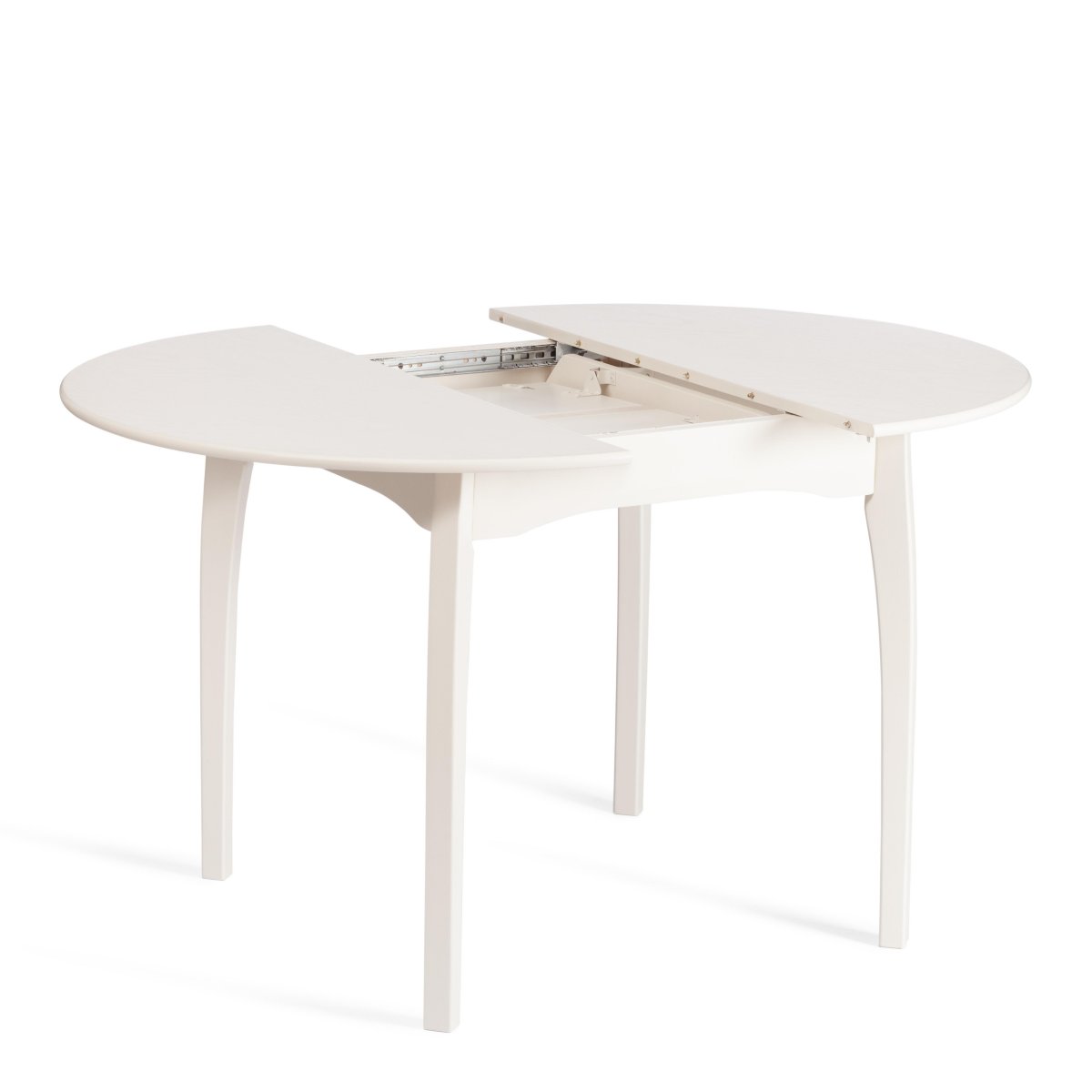 Стол DIAMANTE круглый  Ivory white фото 16