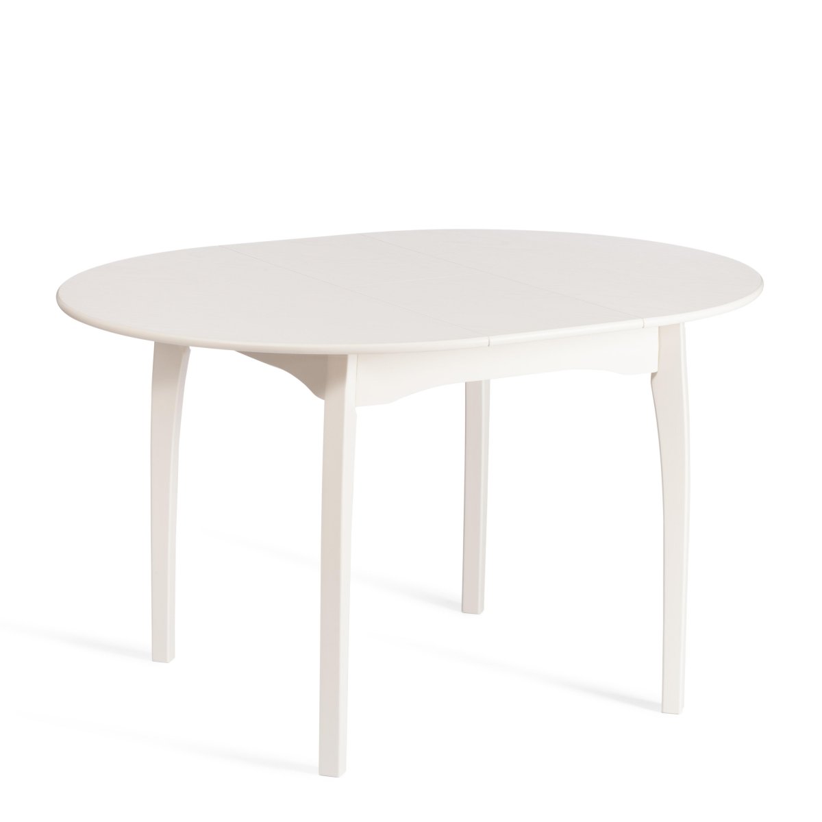 Стол DIAMANTE круглый  Ivory white фото 18