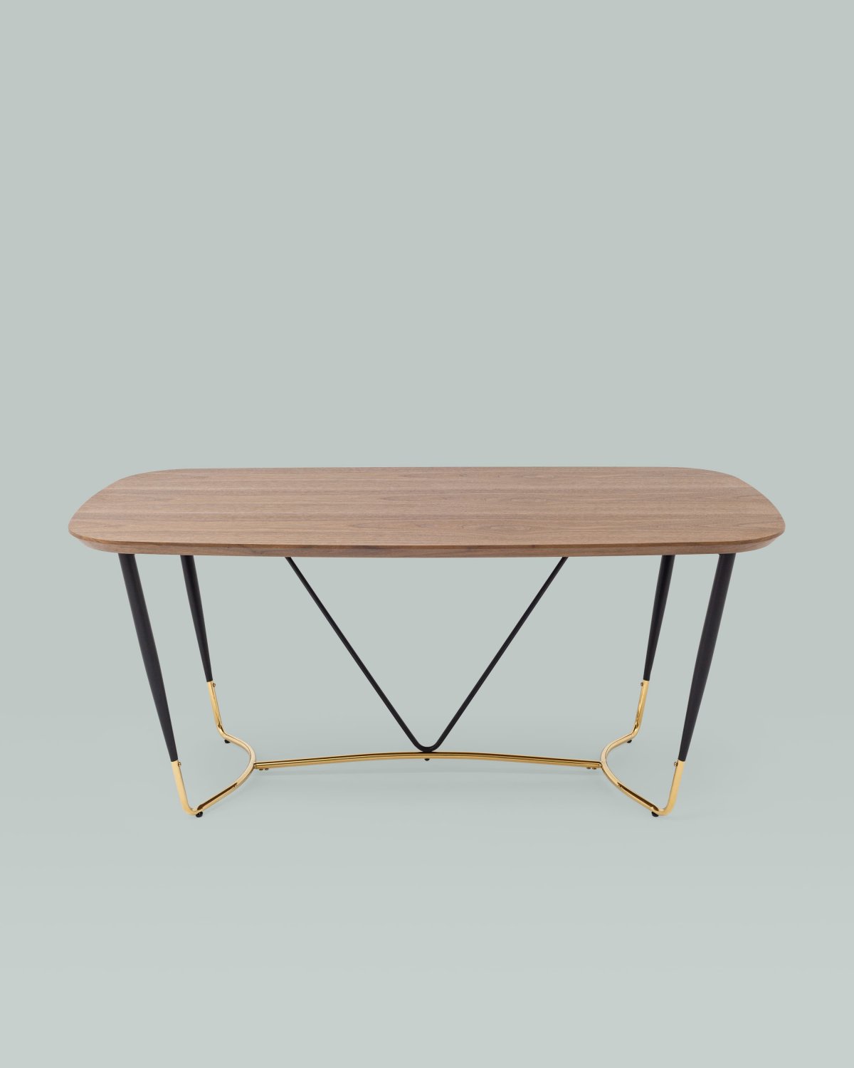 Стол обеденный Даймакс 180*90 темное дерево фото 4