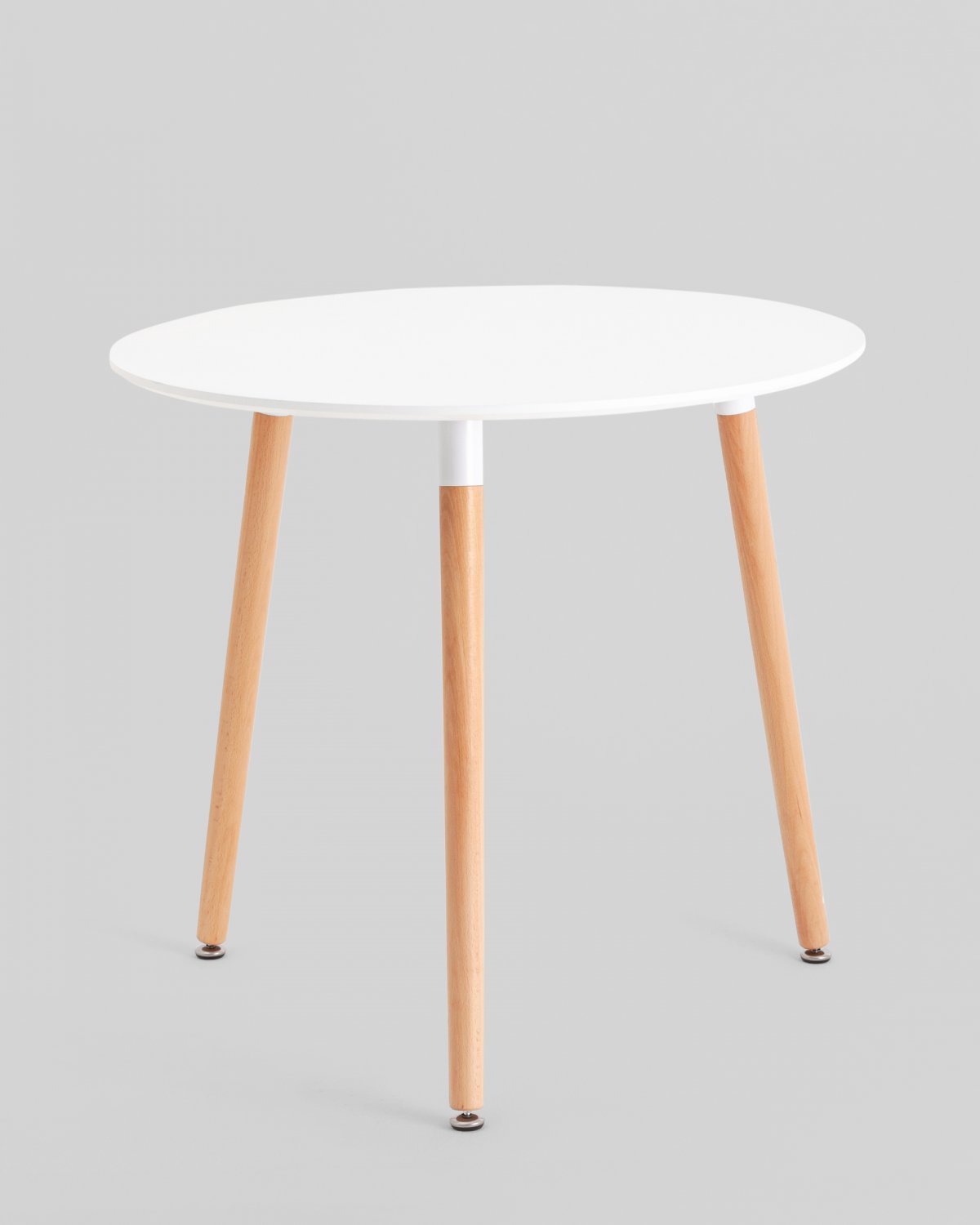 Стол круглый EAMES DST NEW D80 белый фото 2