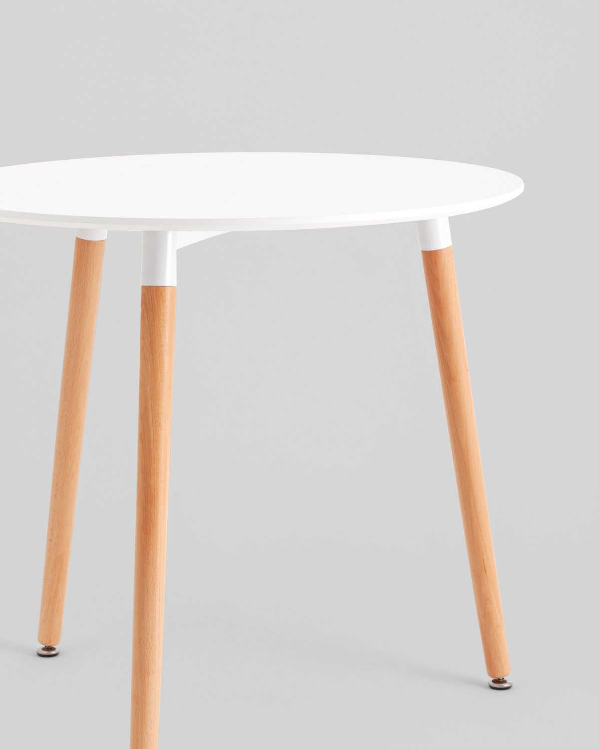 Стол круглый EAMES DST NEW D80 белый фото 6