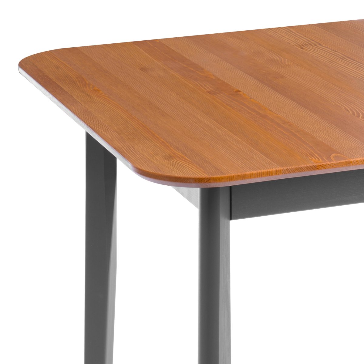 Стол Соната Люкс/ Sonata Lux table массив сосны, антик /графит фото 4