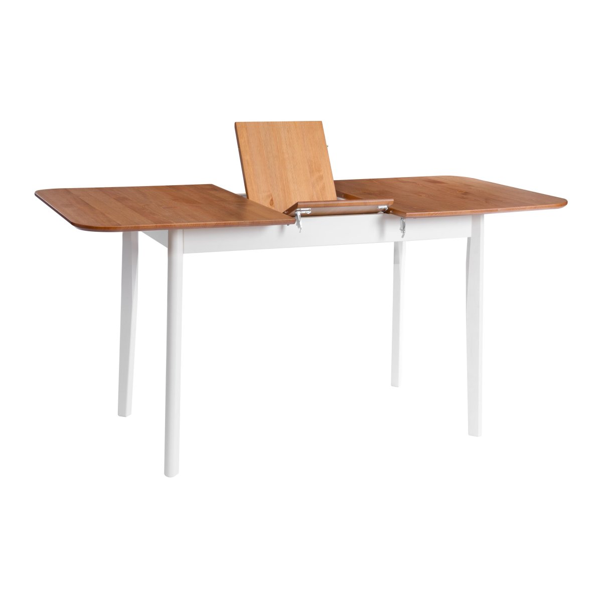 Стол Соната Люкс раздвижной/Sonata Lux extension table массив сосны, антик/белый фото 3