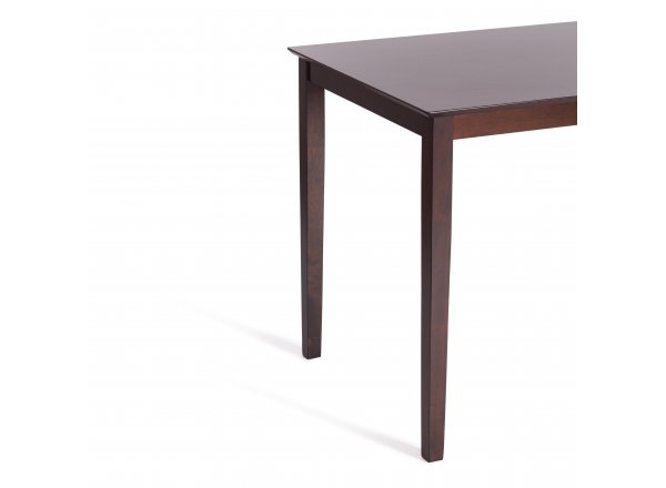 Обеденный комплект Хадсон стол + 4 стула Hudson Dining Set  cappuccino темный орех