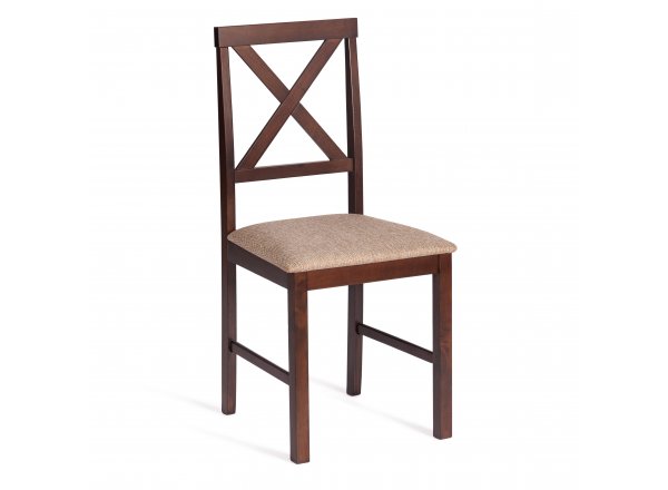 Обеденный комплект Хадсон стол + 4 стула Hudson Dining Set  cappuccino темный орех фото 7