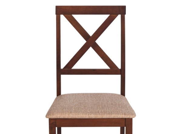 Обеденный комплект Хадсон стол + 4 стула Hudson Dining Set  cappuccino темный орех фото 8