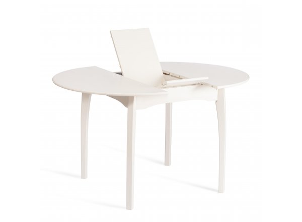 Стол DIAMANTE круглый  Ivory white фото 6