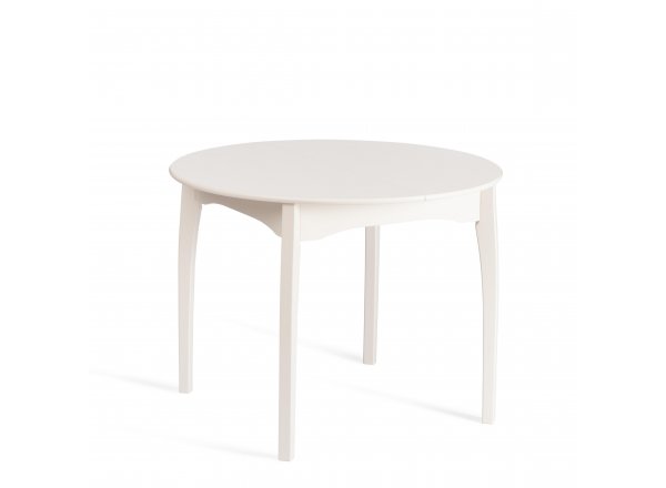Стол DIAMANTE круглый  Ivory white
