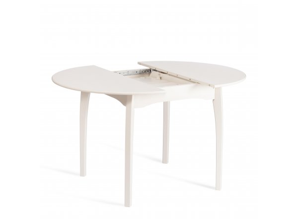 Стол DIAMANTE круглый  Ivory white фото 16