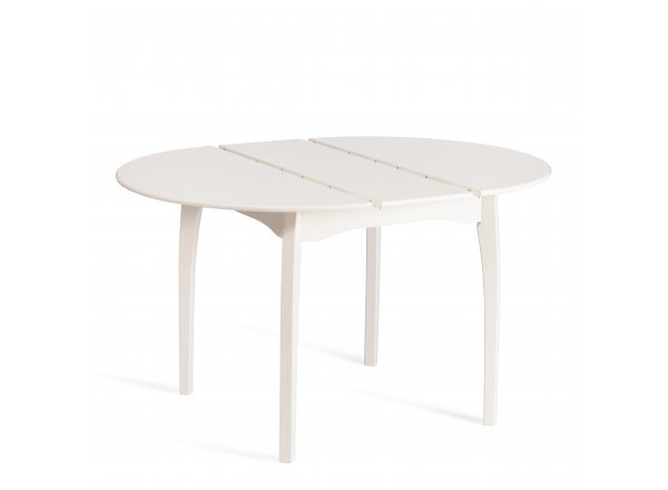 Стол DIAMANTE круглый  Ivory white фото 17