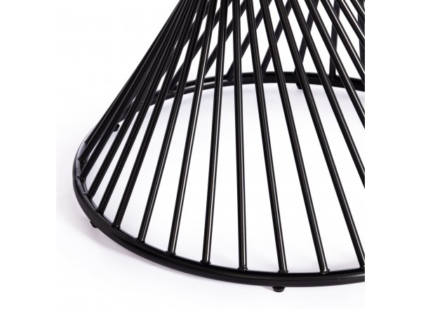Стол круглый BERTOIA (mod. GT21) черный