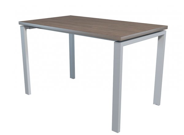 Стол NT 120x70 темный орех/серый
