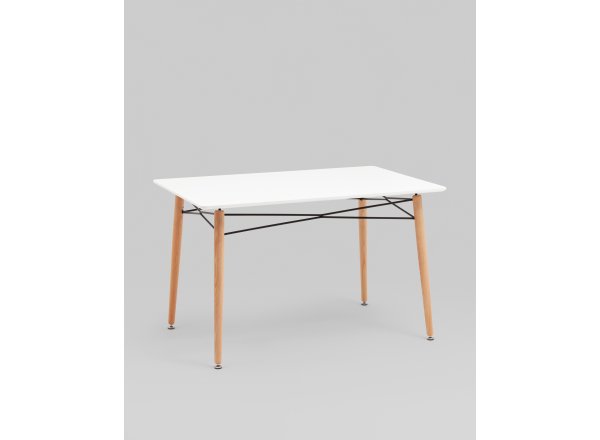 Стол Eames DSW Rectangle New 120*80 белый