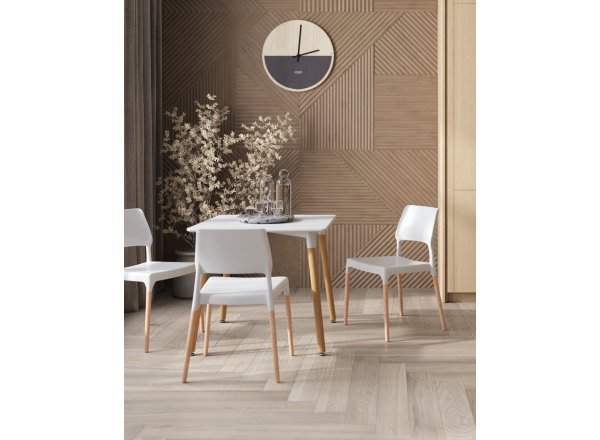 Стол Oslo Square  80х80 см белый