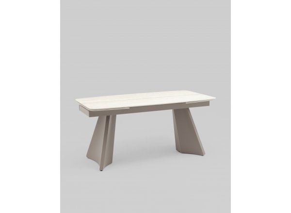 Стол обеденный Eliora 160-240*90 см серая керамика