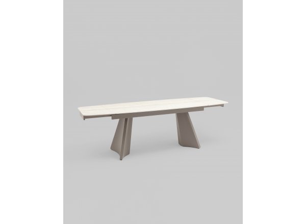 Стол обеденный Eliora 160-240*90 см серая керамика
