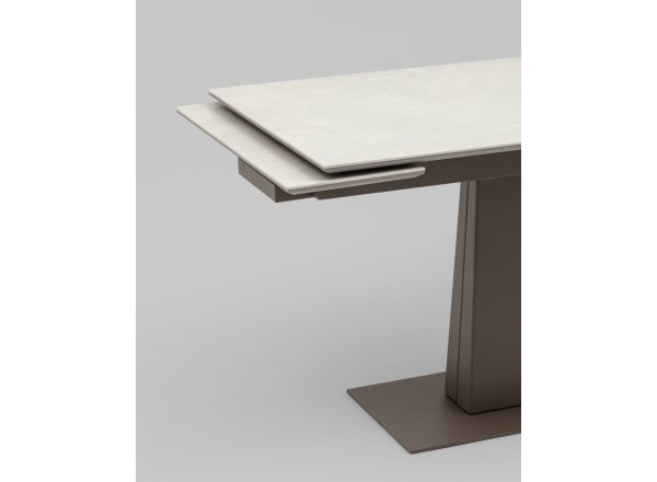 Стол Арнон 120-180/80/76 см керамика Carmen light grey