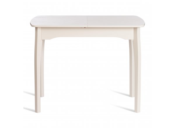 Стол CATERINA раздвижной бук, мдф Ivory white