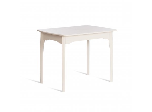 Стол CATERINA раздвижной бук, мдф Ivory white