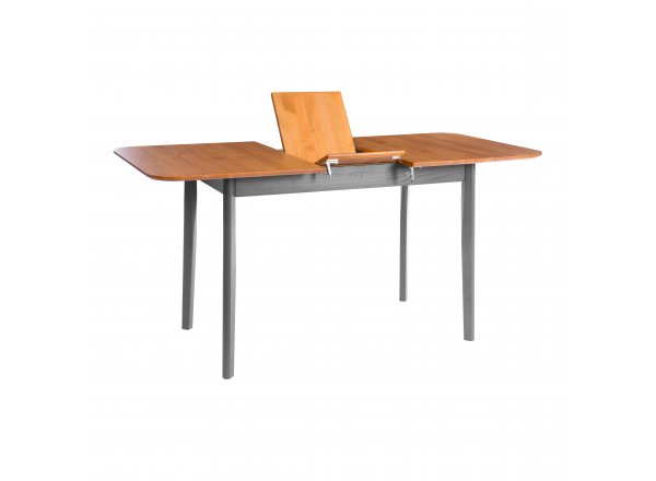 Стол Соната Люкс раздвижной/Sonata Lux extension table массив сосны, антик /графит