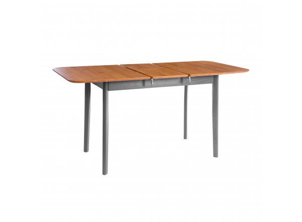 Стол Соната Люкс раздвижной/Sonata Lux extension table массив сосны, антик /графит