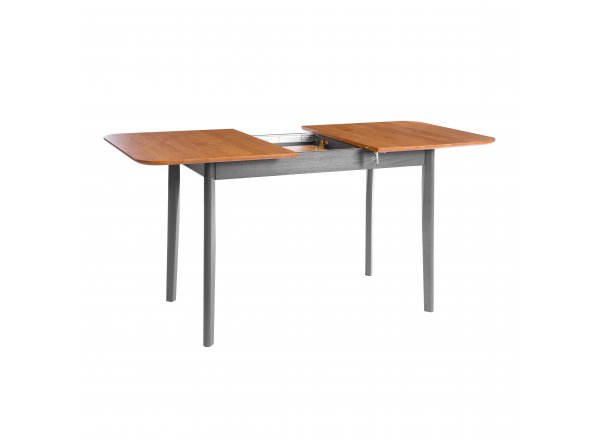 Стол Соната Люкс раздвижной/Sonata Lux extension table массив сосны, антик /графит фото 6