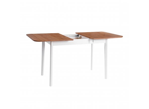 Стол Соната Люкс раздвижной/Sonata Lux extension table массив сосны, антик/белый фото 6