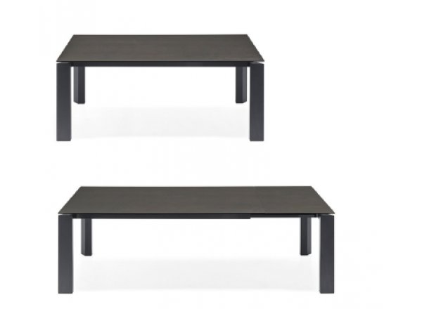 Стол GATE CB4088-R 160 раздвижной черный