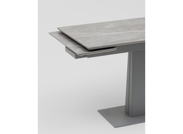 Стол Арнон 120-180/80/76 см керамика Larka grey