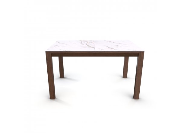 Стол раздвижной Ренцо 140/90КГ Gilt White Орех Американский