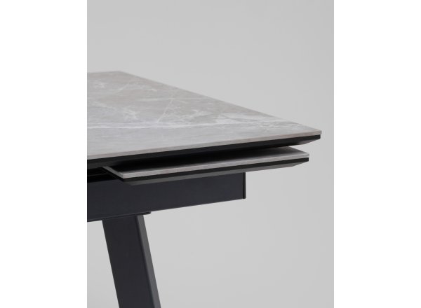 Стол Тайл 140-200/85/75 столешница керамика Larka Grey фото 6