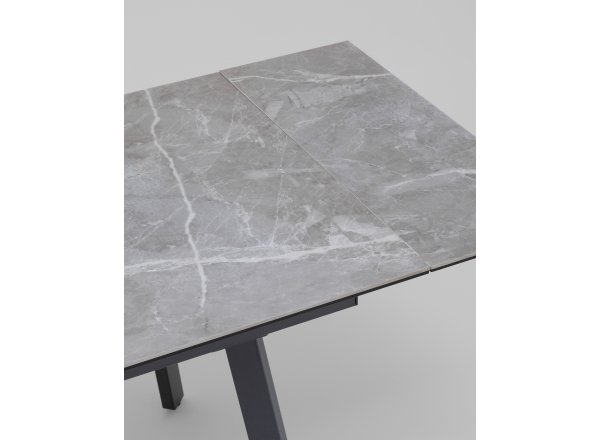 Стол Тайл 140-200/85/75 столешница керамика Larka Grey фото 7
