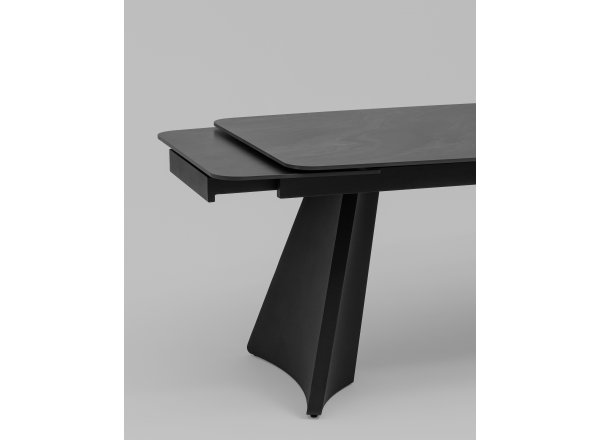 Стол обеденный Eliora 160-240х90 см графит сланец керамика фото 6