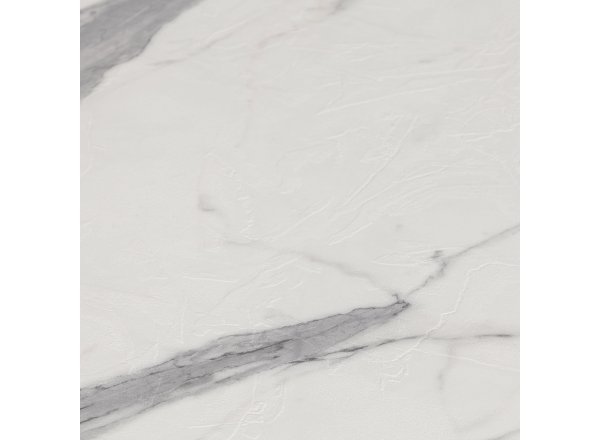 Стол обеденный Манзана/Manzana ЛДСП/HPL/металл, 80х80х75см, мрамор светлый/белый