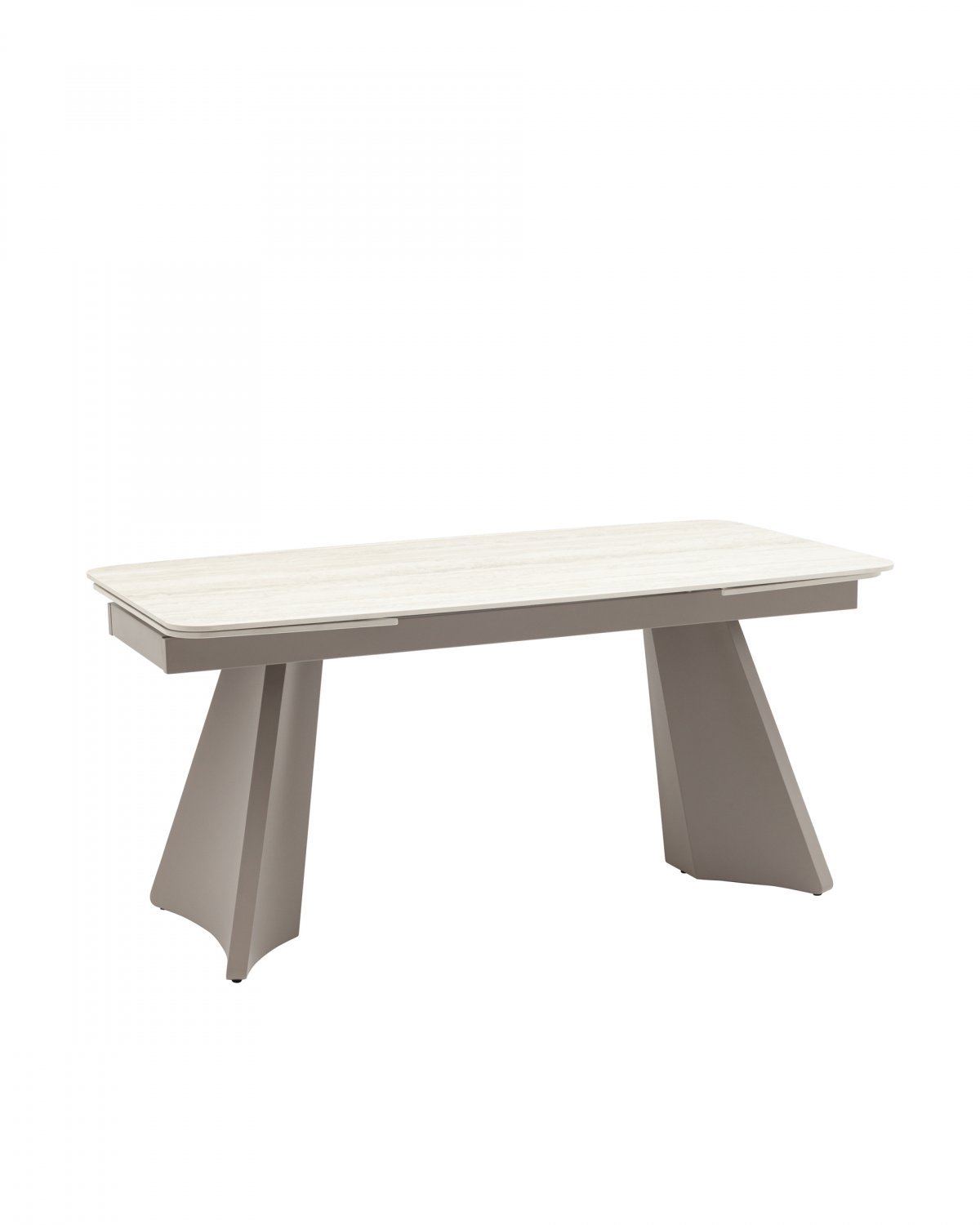 Стол обеденный Eliora 160-240*90 см серая керамика